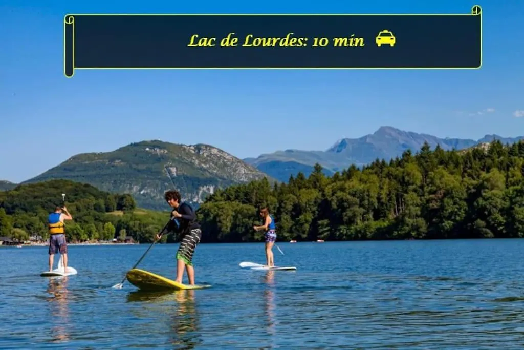 Appartement Le Trekking *Studio 30M²*Wifi*Parking Prive*Calme Lourdes